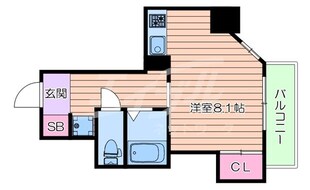 ル・パルトネール梅田北の物件間取画像